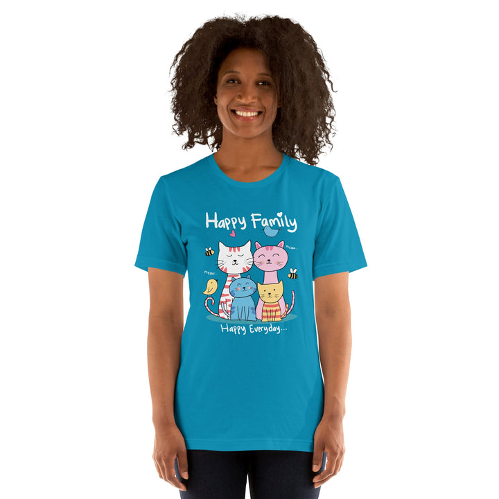 Happy Family Premium Unisex T-shirt - ArtyKoala