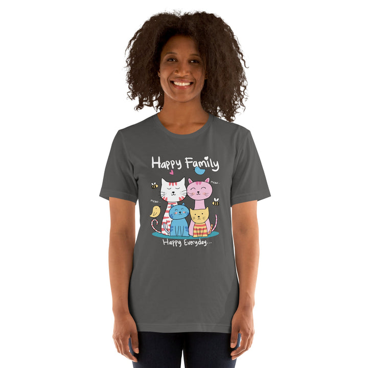 Happy Family Premium Unisex T-shirt - ArtyKoala