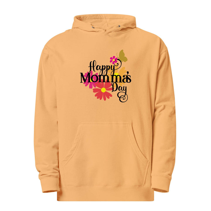 Happy Momma's Day Women Premium Hoodie - Peach / S - ArtyKoala