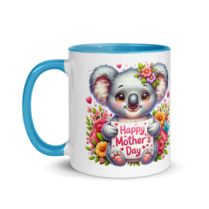 Happy Mother's Day Mug with Color Inside - ArtyKoala