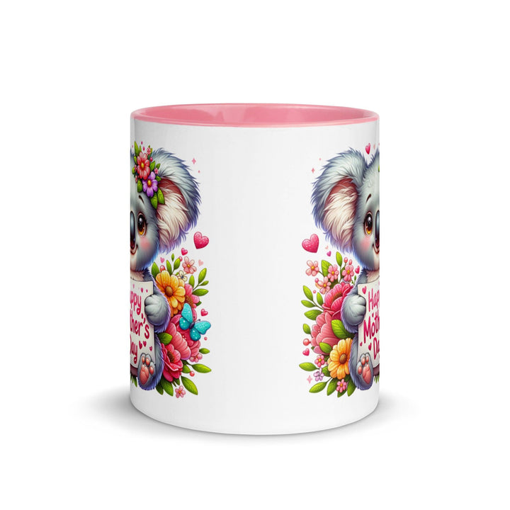 Happy Mother's Day Mug with Color Inside - ArtyKoala