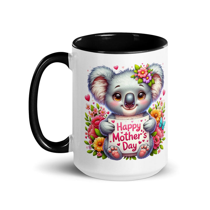 Happy Mother's Day Mug with Color Inside - ArtyKoala