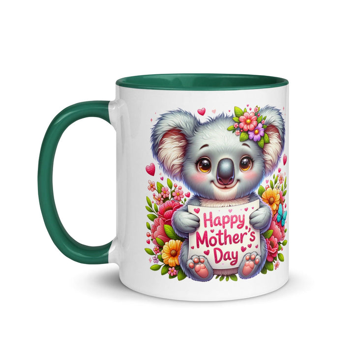 Happy Mother's Day Mug with Color Inside - ArtyKoala