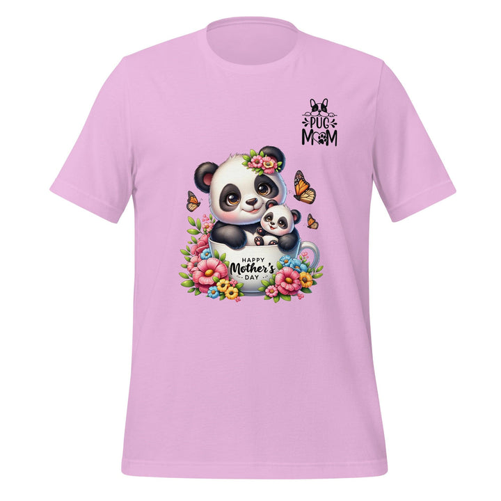 Happy Mother's Day Pug Mom Women Premium T-shirt - Lilac / S - ArtyKoala