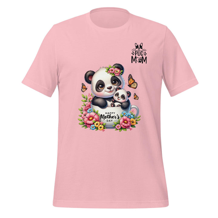 Happy Mother's Day Pug Mom Women Premium T-shirt - Pink / S - ArtyKoala