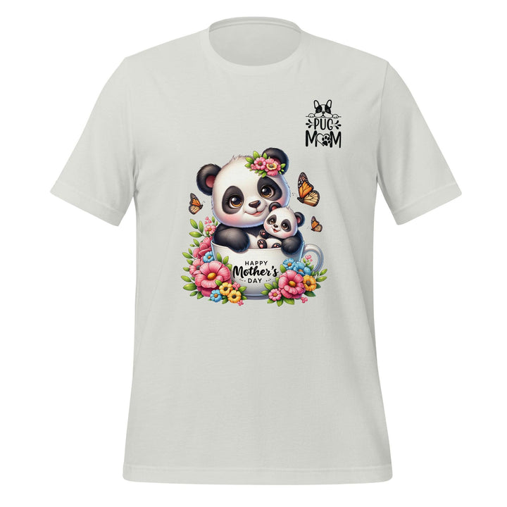 Happy Mother's Day Pug Mom Women Premium T-shirt - Silver / S - ArtyKoala