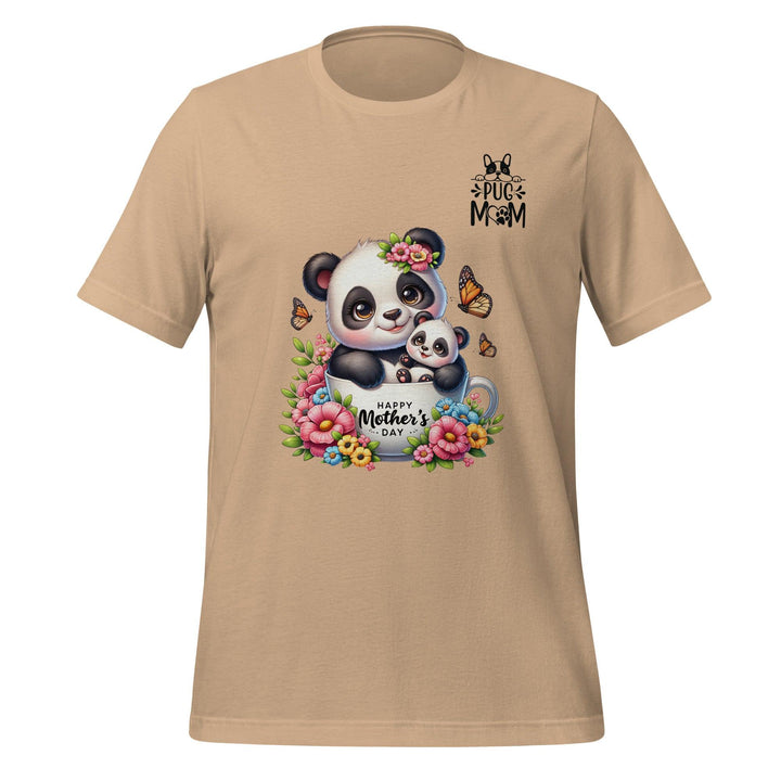 Happy Mother's Day Pug Mom Women Premium T-shirt - Tan / S - ArtyKoala