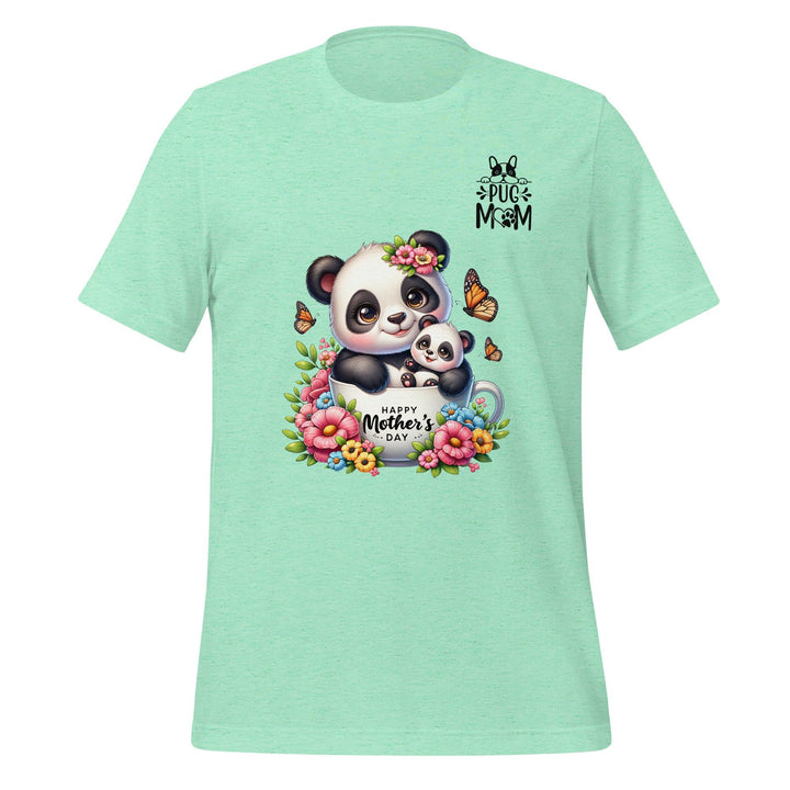 Happy Mother's Day Pug Mom Women Premium T-shirt - Heather Mint / S - ArtyKoala