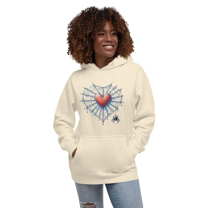Heart Closed to Love Graphic Hoodie - Navy Blazer - S - ArtyKoala