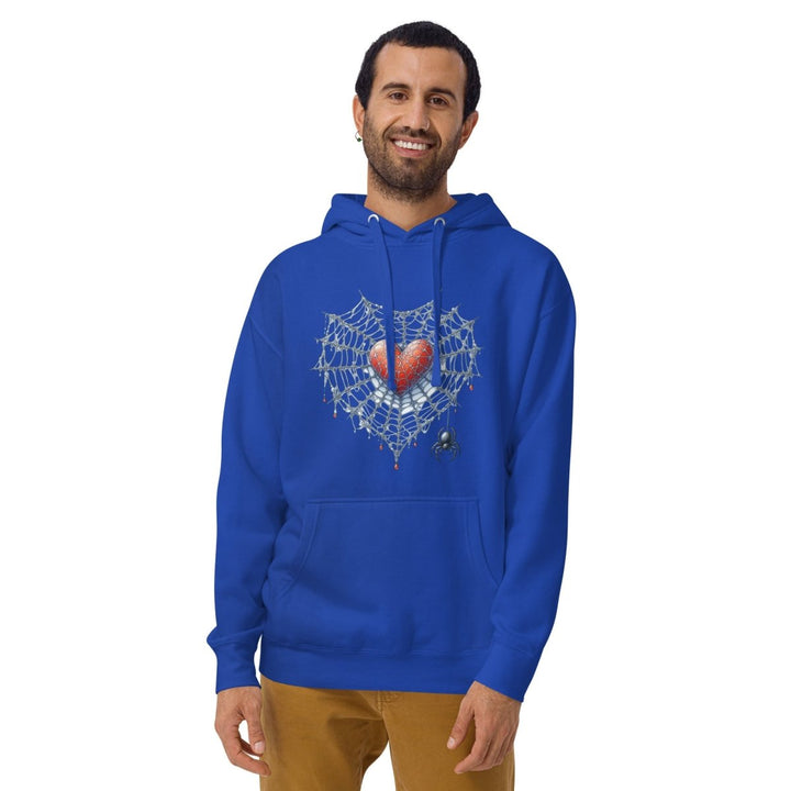 Heart Closed to Love Graphic Hoodie - Team Royal - S - ArtyKoala