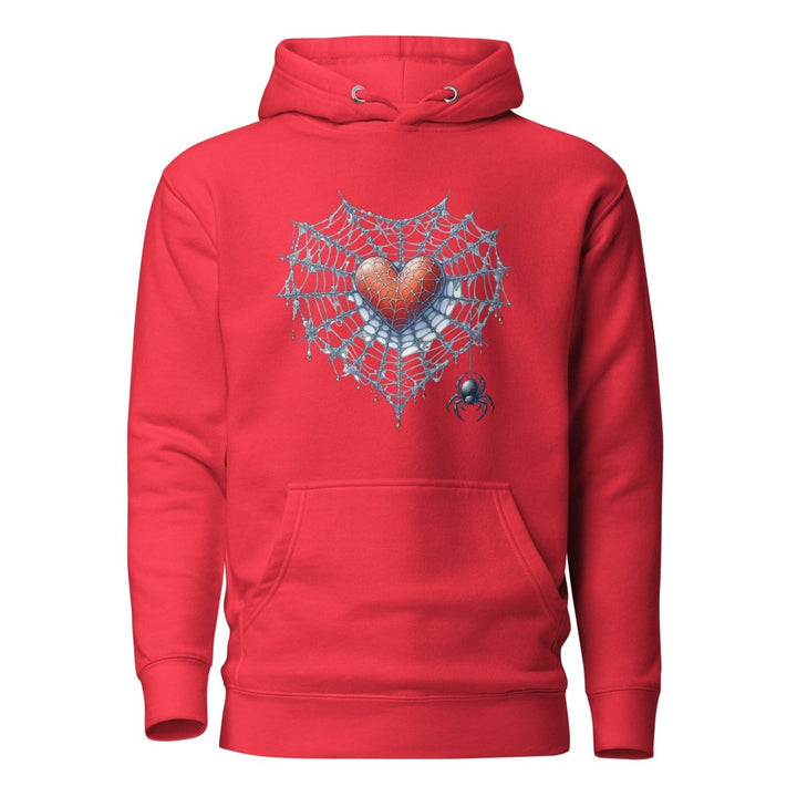 Heart Closed to Love Graphic Hoodie - Team Red - S - ArtyKoala