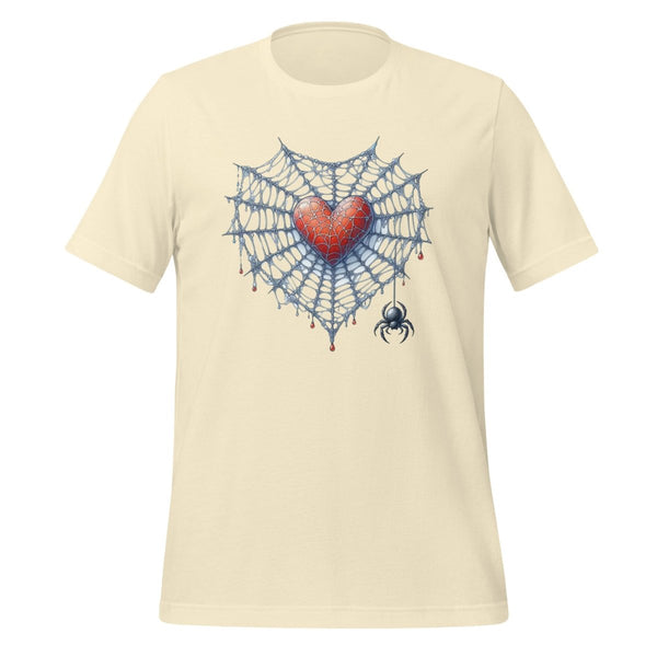 Heart Closed to Love Graphic Tee - Natural - XS - ArtyKoala