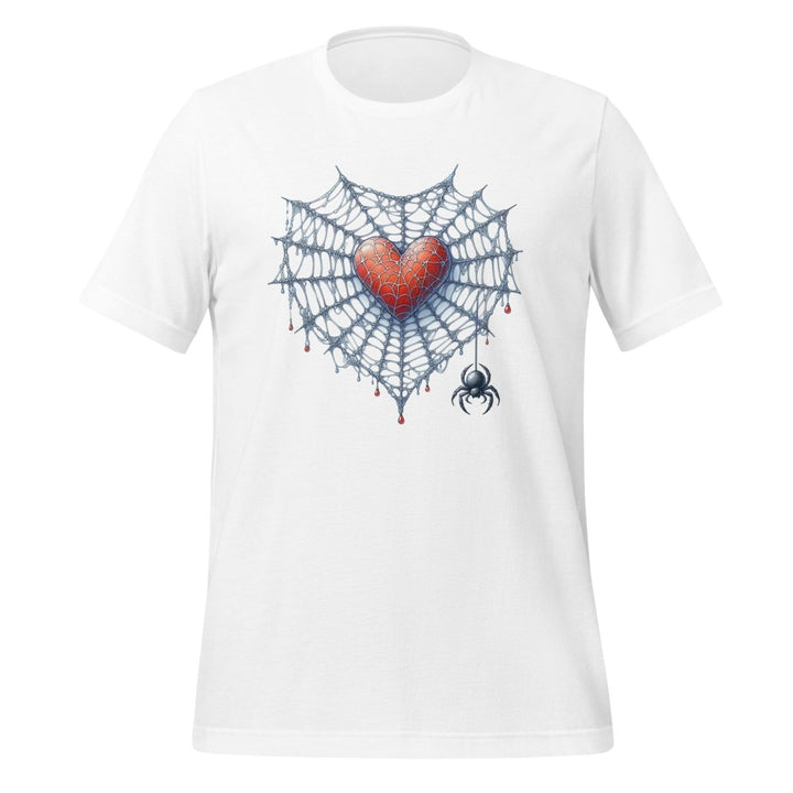 Heart Closed to Love Graphic Tee - White - XS - ArtyKoala