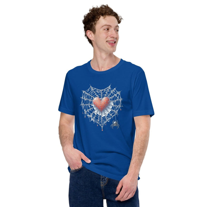 Heart Closed to Love Graphic Tee - Red - XS - ArtyKoala