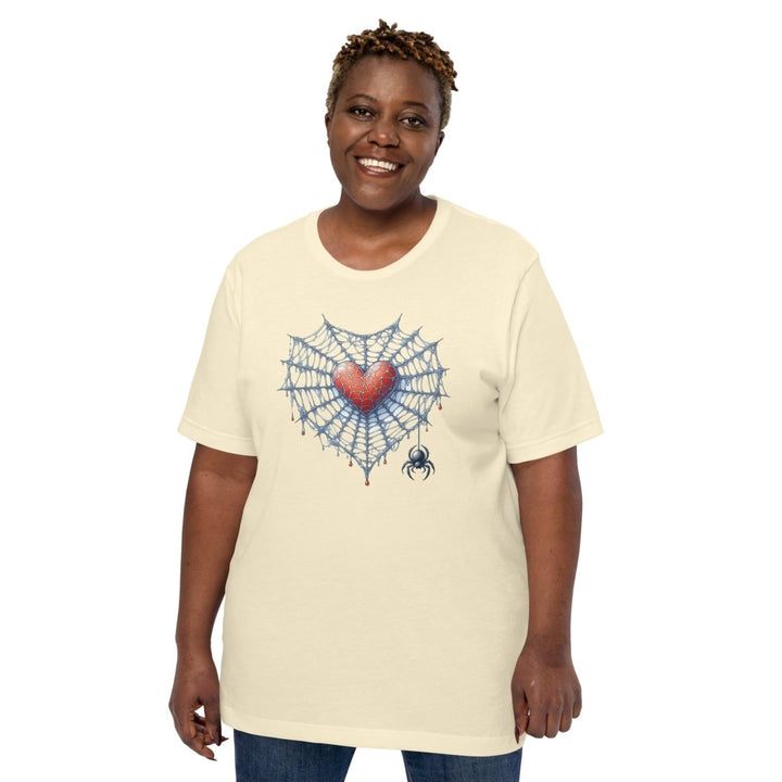 Heart Closed to Love Graphic Tee - Natural - XS - ArtyKoala