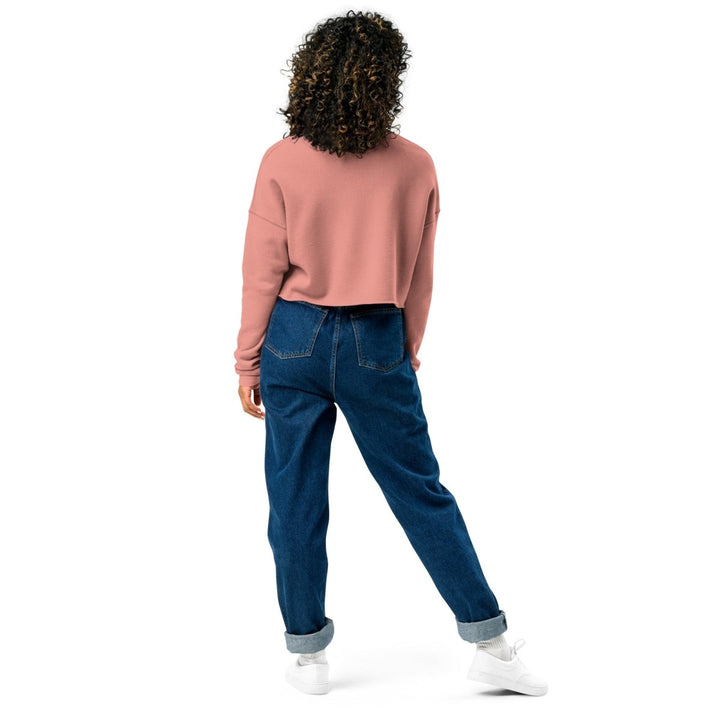 Hey You Drop This Cool Crop Graphic Sweatshirt - Mauve - S - ArtyKoala
