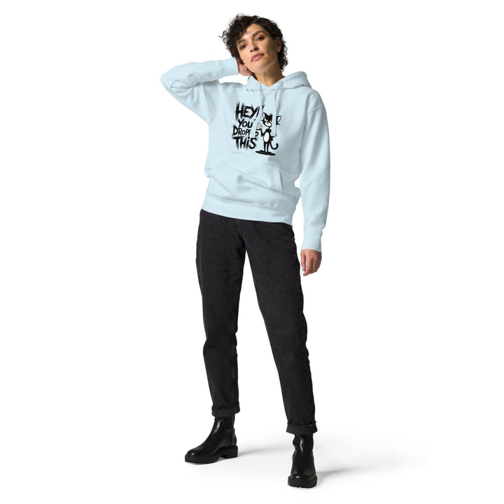 Hey You Drop This Cool Graphic Hoodie - Dusty Rose - S - ArtyKoala