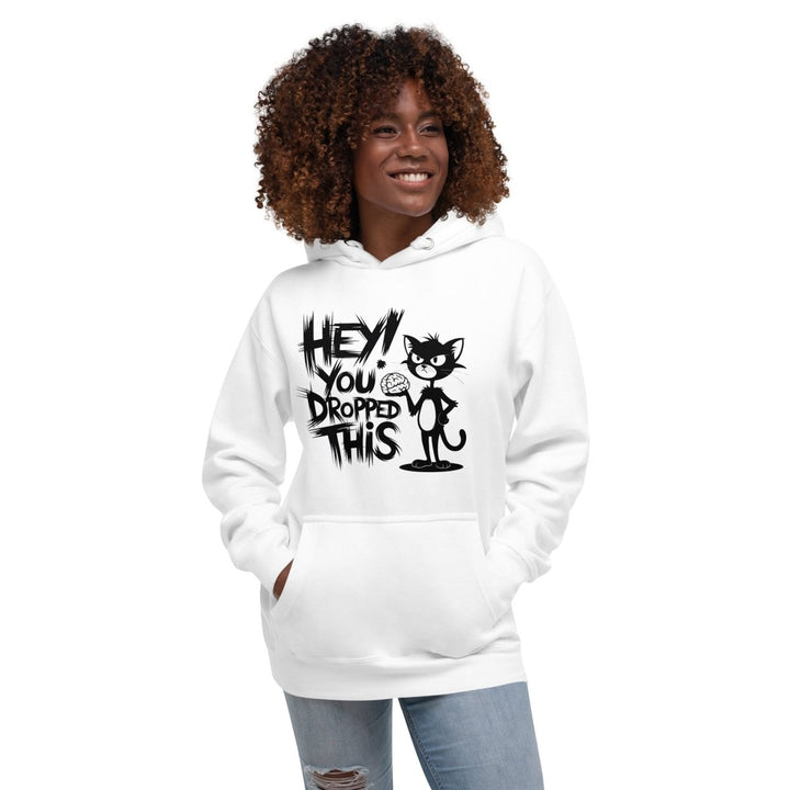 Hey You Drop This Cool Graphic Hoodie - Dusty Rose - S - ArtyKoala
