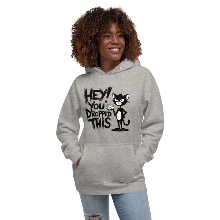 Hey You Drop This Cool Graphic Hoodie - Dusty Rose - S - ArtyKoala