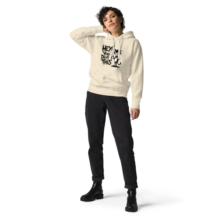 Hey You Drop This Cool Graphic Hoodie - Dusty Rose - S - ArtyKoala
