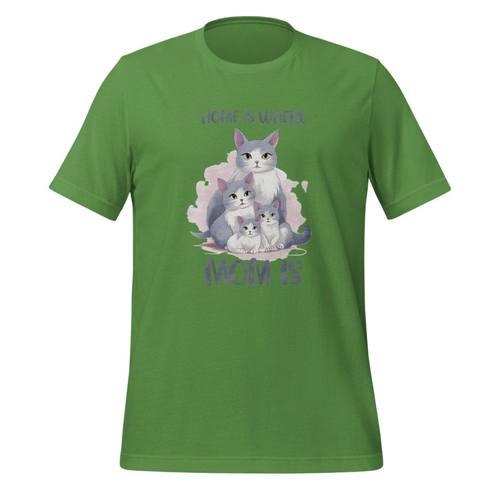 Home Is Where Mom Is Woman Premium T-shirt - Leaf / S - ArtyKoala