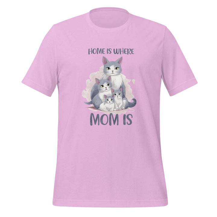 Home Is Where Mom Is Woman Premium T-shirt - Lilac / S - ArtyKoala