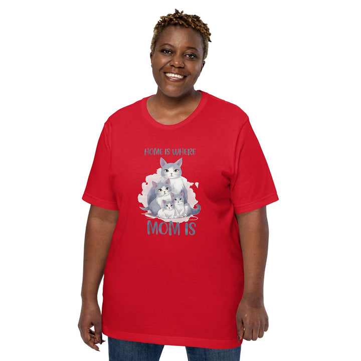 Home Is Where Mom Is Woman Premium T-shirt - ArtyKoala