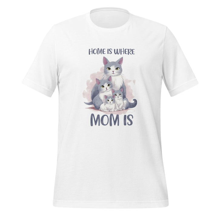 Home Is Where Mom Is Woman Premium T-shirt - White / S - ArtyKoala