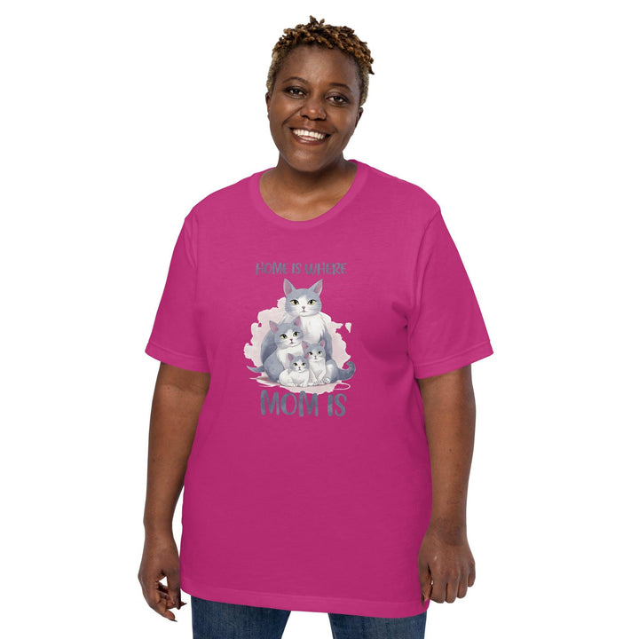 Home Is Where Mom Is Woman Premium T-shirt - ArtyKoala