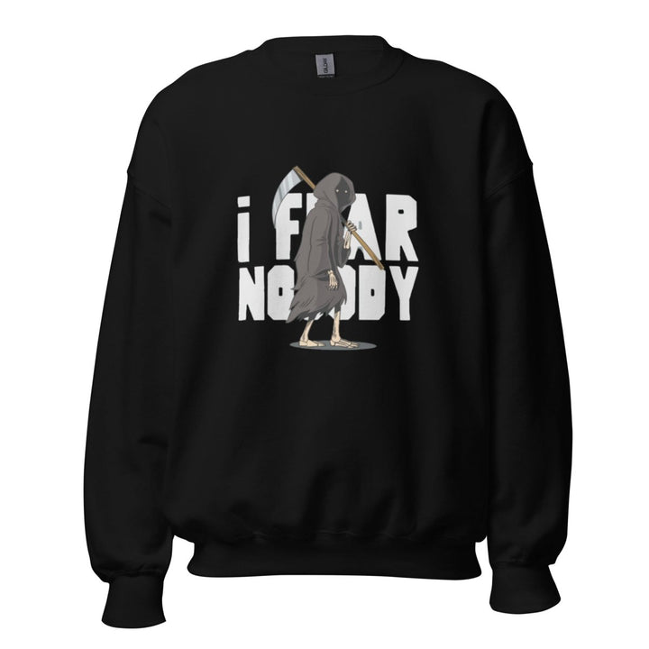 I Fear Nobody Graphic Sweatshirt - Black - S - ArtyKoala
