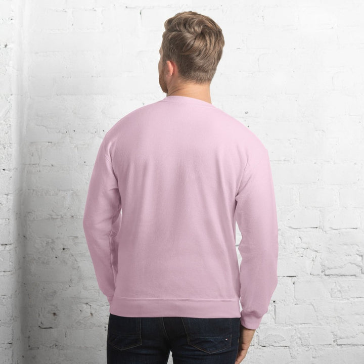 I Fear Nobody Graphic Sweatshirt - Light Pink - S - ArtyKoala