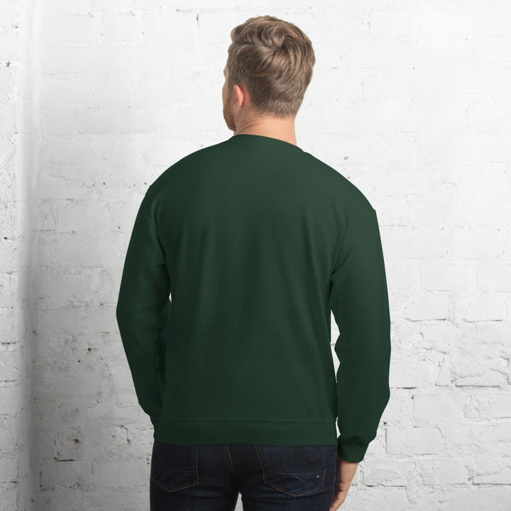 I Fear Nobody Graphic Sweatshirt - Forest Green - S - ArtyKoala