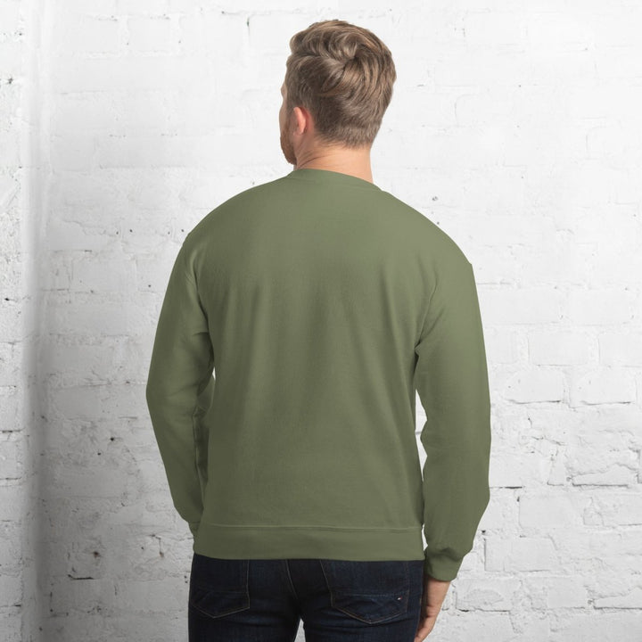 I Fear Nobody Graphic Sweatshirt - Military Green - S - ArtyKoala