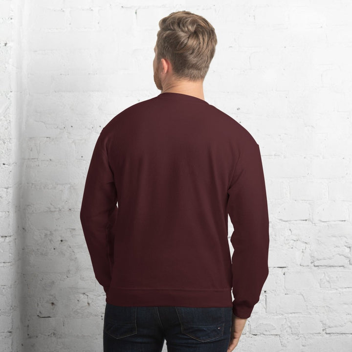 I Fear Nobody Graphic Sweatshirt - Maroon - S - ArtyKoala