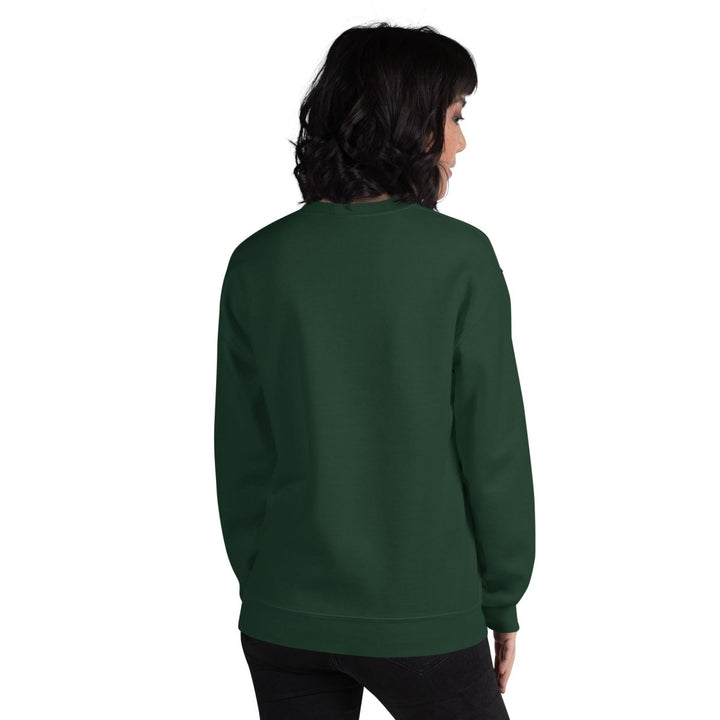 I Fear Nobody Graphic Sweatshirt - Forest Green - S - ArtyKoala
