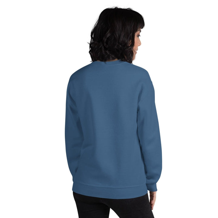 I Fear Nobody Graphic Sweatshirt - Indigo Blue - S - ArtyKoala