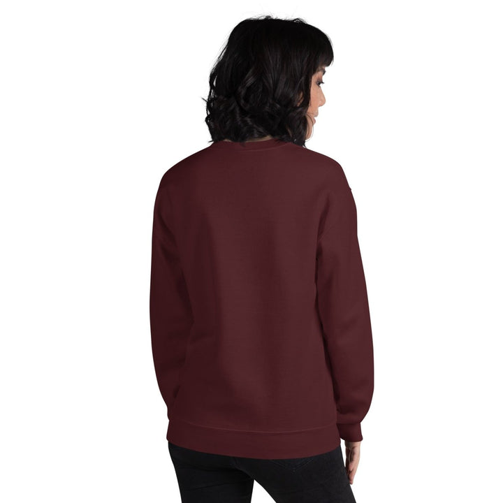 I Fear Nobody Graphic Sweatshirt - Maroon - S - ArtyKoala