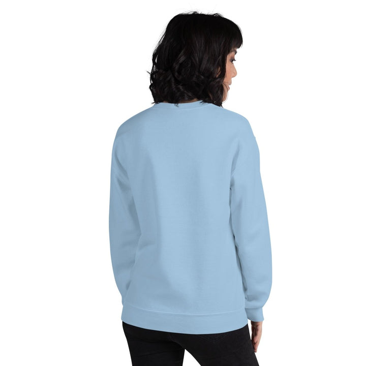 I Fear Nobody Graphic Sweatshirt - Light Blue - S - ArtyKoala
