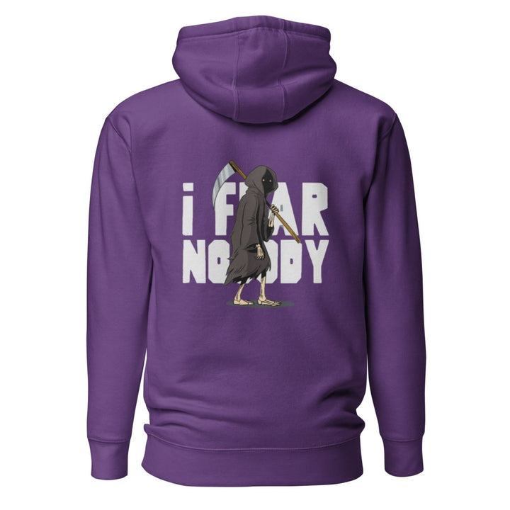 I Fear Nobody (II) Graphic Hoodie - Black - S - ArtyKoala