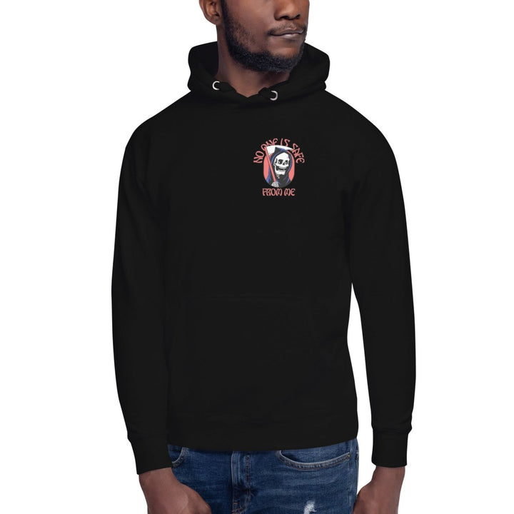 I Fear Nobody (II) Graphic Hoodie - Black - S - ArtyKoala