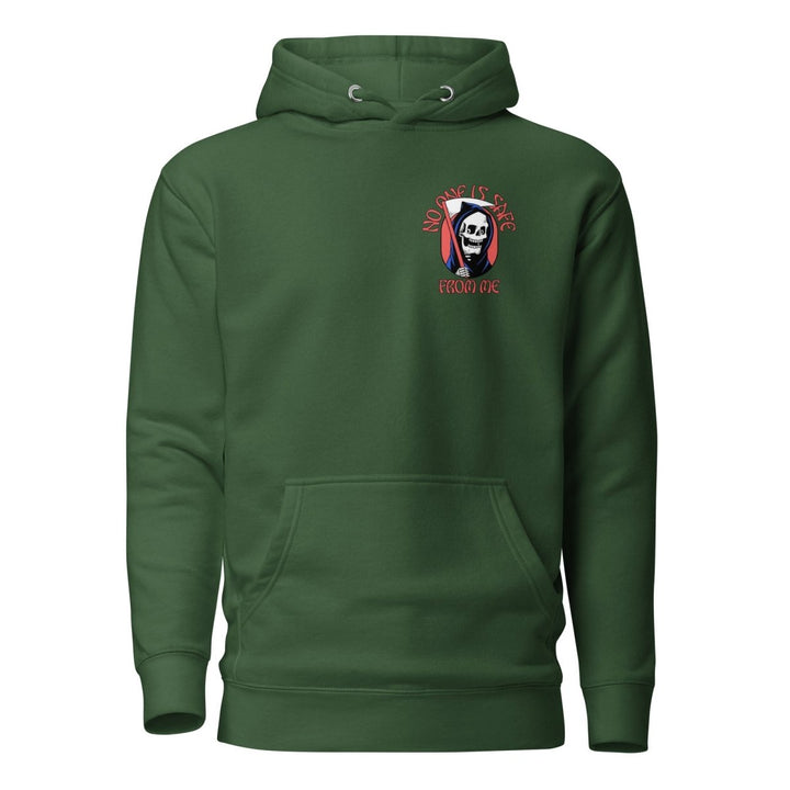 I Fear Nobody (II) Graphic Hoodie - Forest Green - S - ArtyKoala