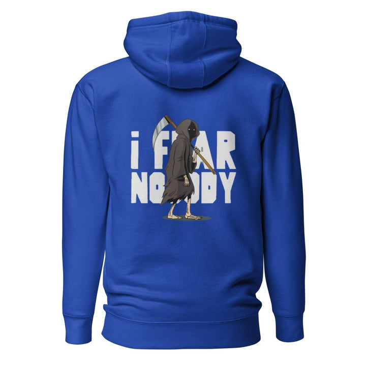 I Fear Nobody (II) Graphic Hoodie - Maroon - S - ArtyKoala