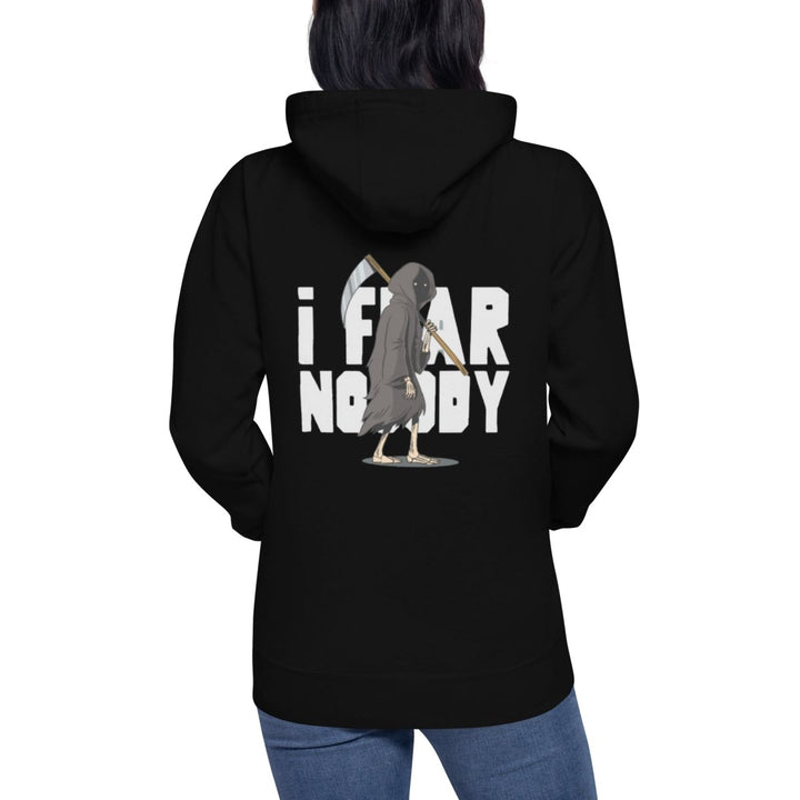 I Fear Nobody (II) Graphic Hoodie - Black - S - ArtyKoala