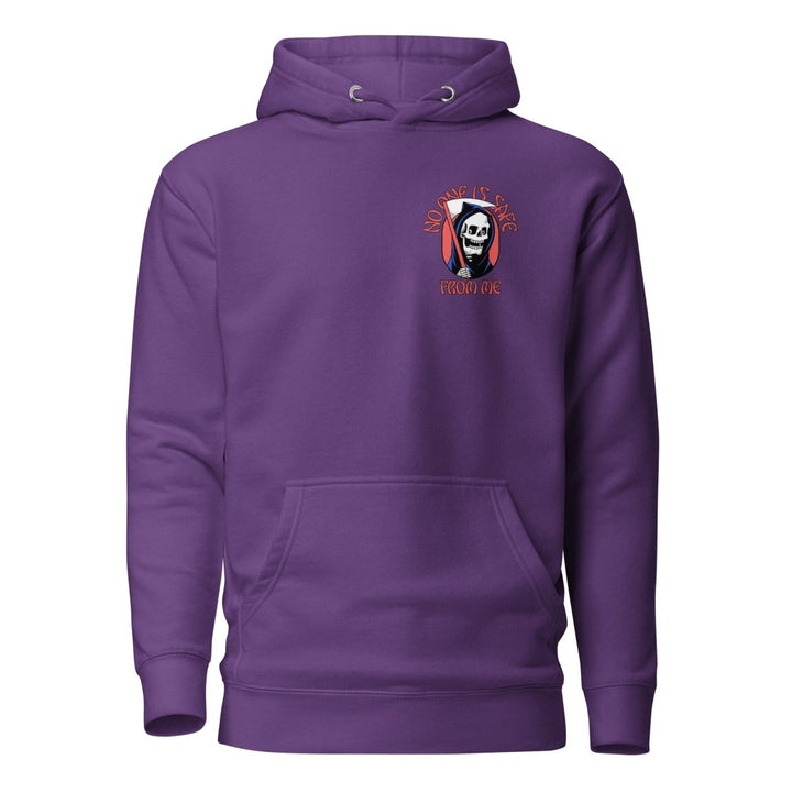 I Fear Nobody (II) Graphic Hoodie - Purple - S - ArtyKoala