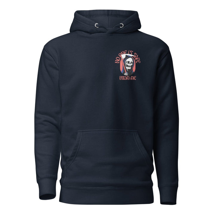 I Fear Nobody (II) Graphic Hoodie - Navy Blazer - S - ArtyKoala