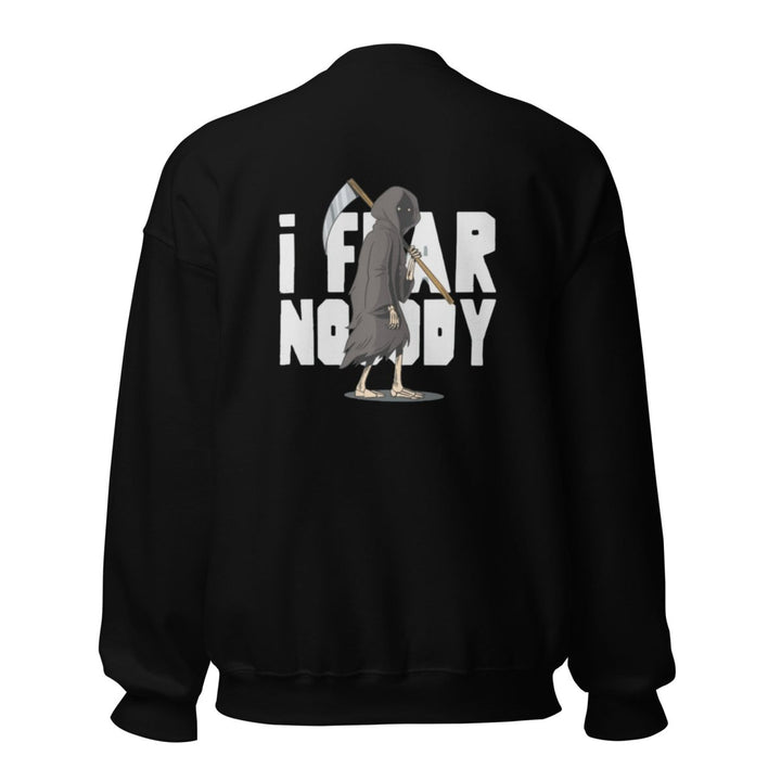 I Fear Nobody(II) Graphic Sweatshirt - Indigo Blue - S - ArtyKoala