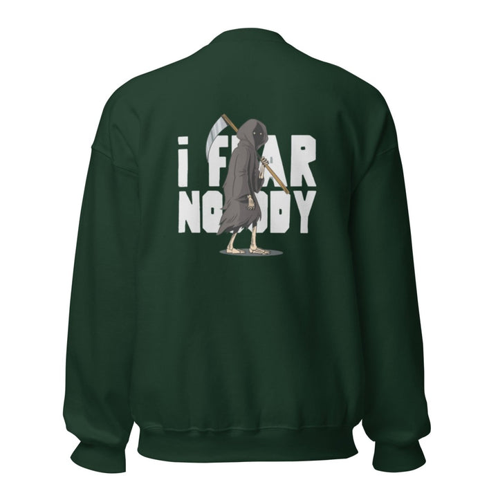 I Fear Nobody(II) Graphic Sweatshirt - Maroon - S - ArtyKoala