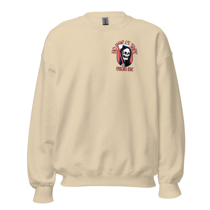 I Fear Nobody(II) Graphic Sweatshirt - Sand - S - ArtyKoala
