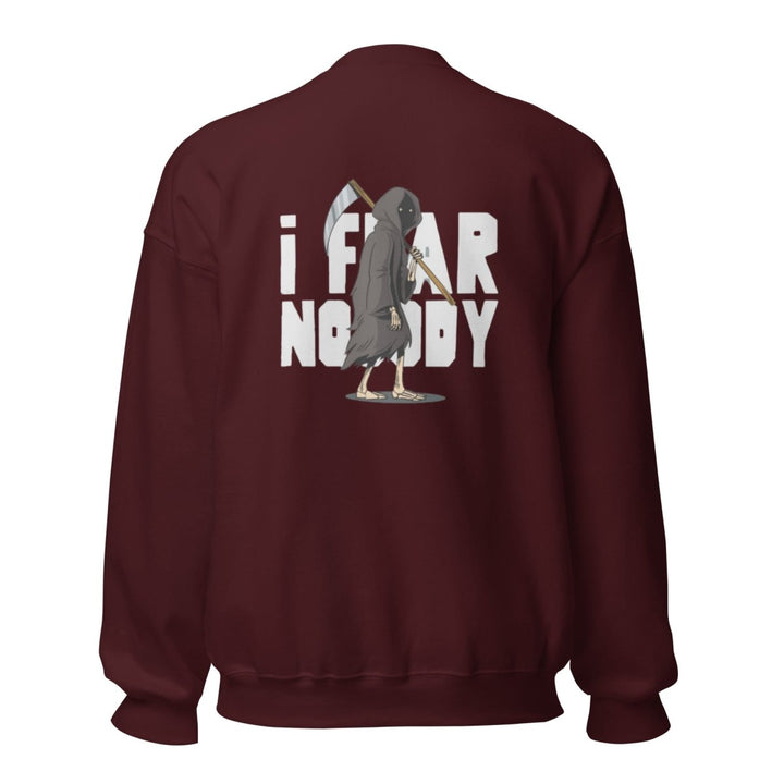 I Fear Nobody(II) Graphic Sweatshirt - Navy - S - ArtyKoala