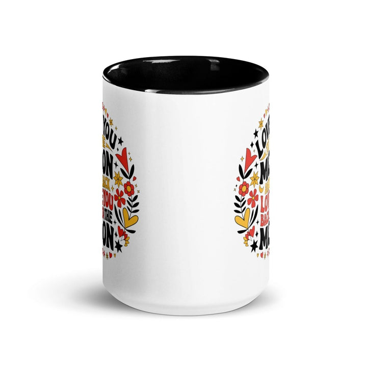 I Love You Back Colorful Print Mug - Dark Blue - 11 oz - ArtyKoala